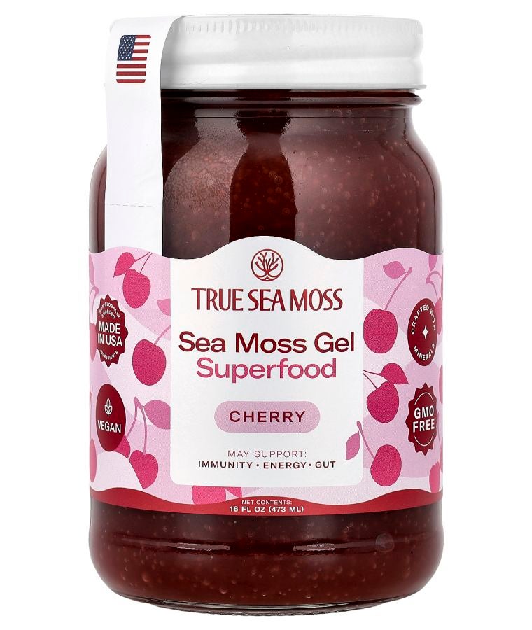 Sea Moss Gel Superfood Cherry 16 fl oz (473 ml)