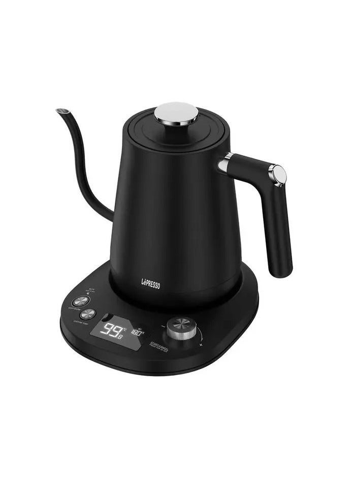 Pour-Over Electric Temperature Controlled Kettle 800mL / Digital Display / Celsius and Fahrenheit / Long Narrow Spout / Built-In Safeguards / Premium Quality / User-Friendly Interface / Keep-Warm Mode- Black - pzsku/Z344422DB59AAC09912C7Z/45/_/1739532153/30fd6d1f-5aec-439e-9136-3c80be95faae