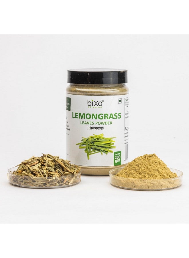 Bixa Botanical Lemongrass Powder 200GM (Cymbopogon Citratus) Pack of 1| Excellent Detoxifier and Fever Reducer, Herb for Increase Urinary Output and Remove Toxic Waste (200 g) - Image 4