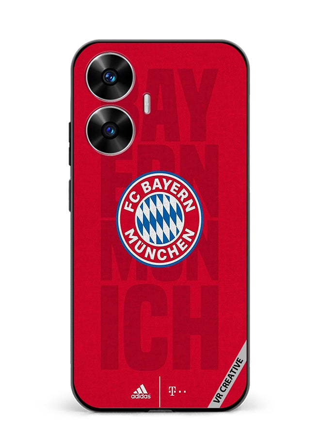VR CREATIVE Protective Case Cover For Realme C55 Fc Bayern Munich Design Multicolour - Image 1