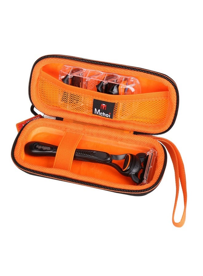 Mchoi Choi Hard Carrying Case Fits For Gillette Fusion5 Men’S Razor & Proglide Shield Men'S Razor Shockproof Waterproof Black Travel Razor Protective Case Case Only - Image 3