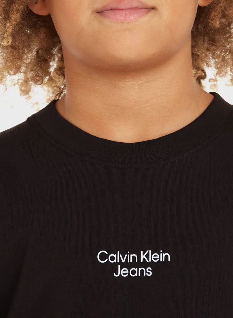 Calvin Klein Jeans Youth Back Printed T-Shirt