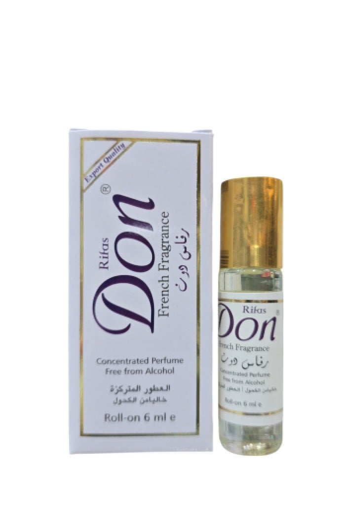 don French Fragrance Roll On Perfume 6ml (Pack of 6) - Image 2