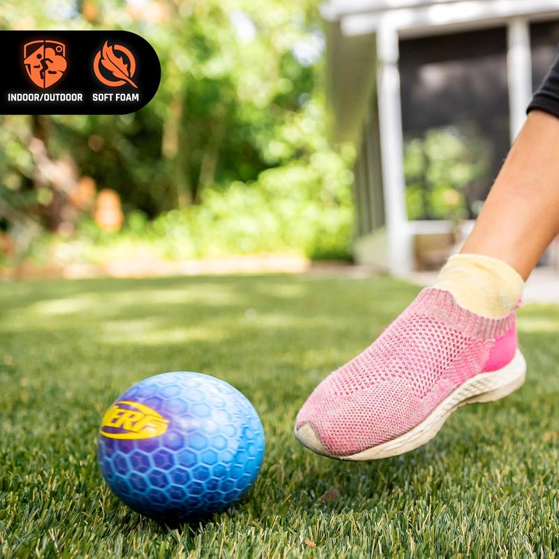 NERF كرة قفز عالية جداً - تشمل 2 كرة - متينة وخفيفة الوزن للمتعة في الداخل والخارج - Image 4