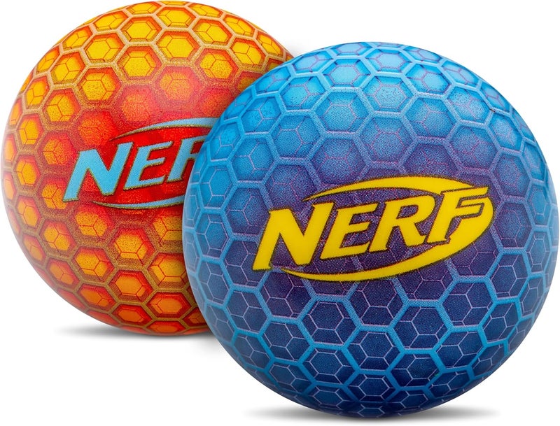 NERF كرة قفز عالية جداً - تشمل 2 كرة - متينة وخفيفة الوزن للمتعة في الداخل والخارج - Image 1