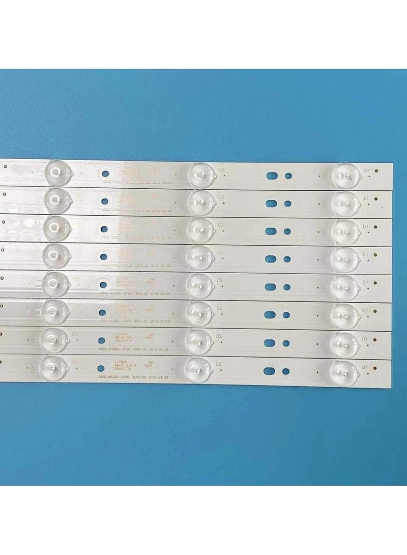 Samsung 8 Pcs Led Backlight for Samsung 43" (SAMSUNG 2013CHI430 3228N1 05
5800-W43001-3P00) - Image 3