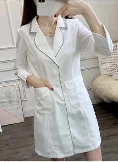 Gasin Beauty Salon White Coat Medical Lab Coat  - Image 1