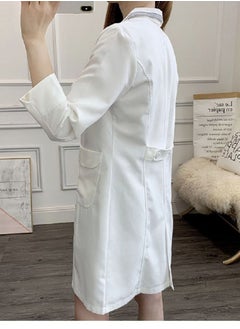 Gasin Beauty Salon White Coat Medical Lab Coat  - Image 3