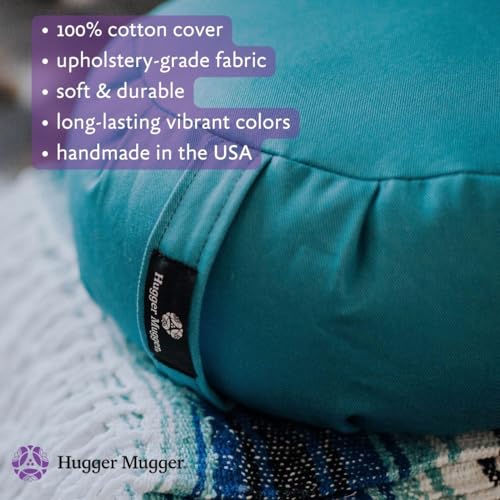 Hugger Mugger Zafu Meditation Cushion (Plum) - Image 4