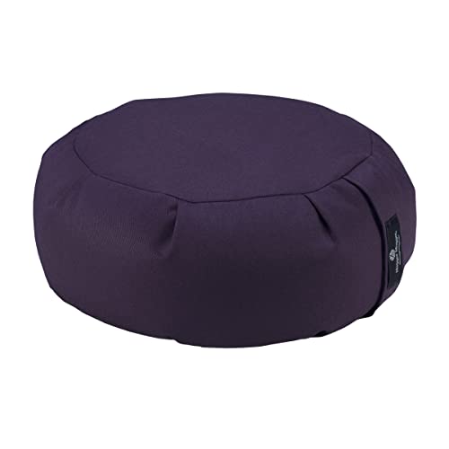 Hugger Mugger Zafu Meditation Cushion (Plum) - Image 1