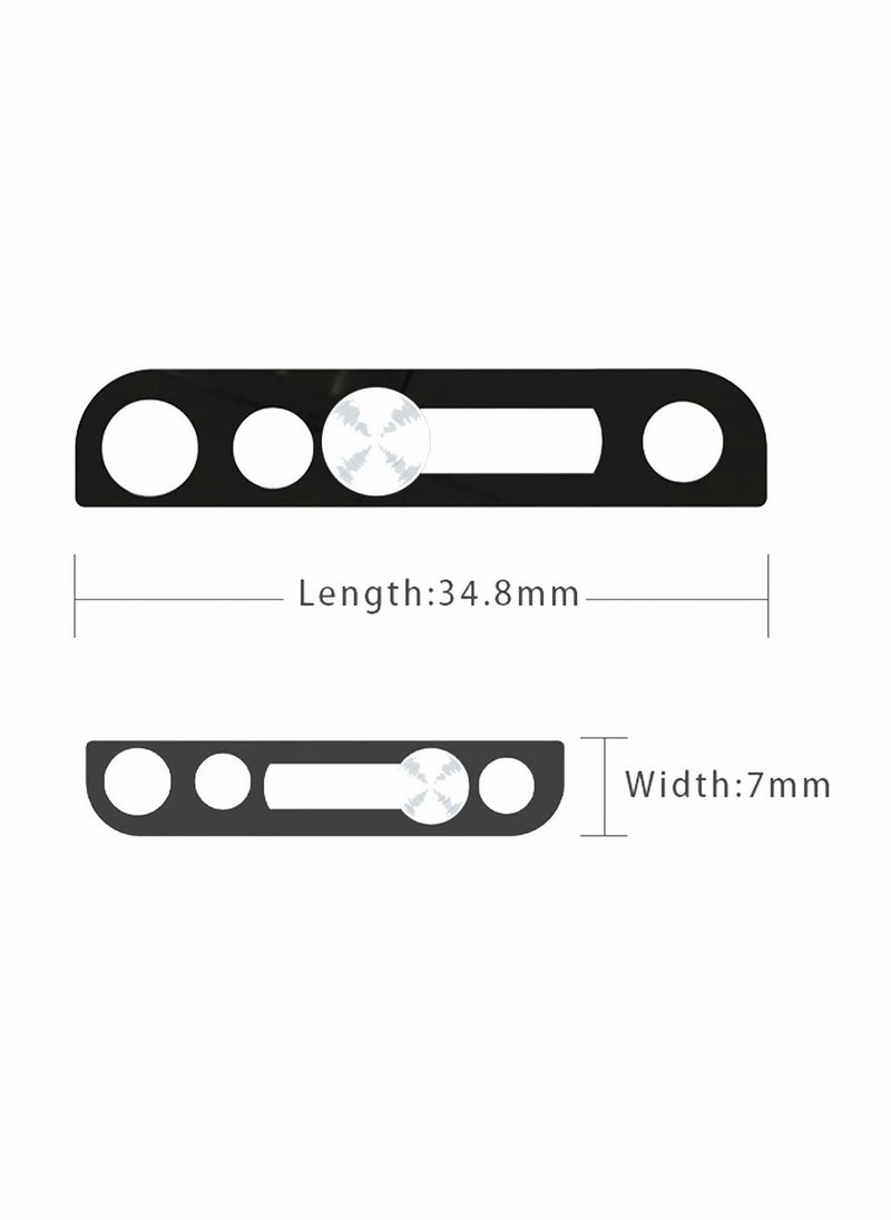 Generic - Camera Cover,Webcam Cover Compatible with iPhone X/XS/XR/XS Max,for iPhone 11/11 Pro/11 Pro Max,for iPhone 12/12 Mini /12Pro/12Pro Max,Protect Privacy and Security,Not Affect Face ID-2PCS - Image 1