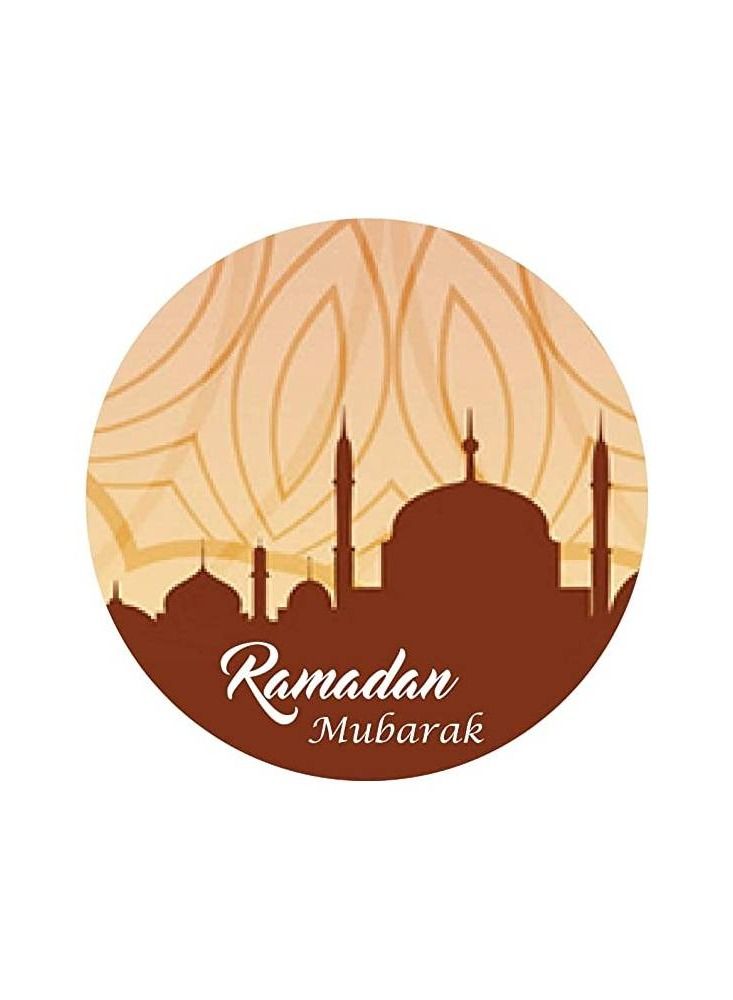 Generic Ramadan Mubarak Stickers |Ideal for Gift Wrapping | Ramadan Stickers for Gift Bag | Ramadan Envelope | Ramadan goody bags | Ramadan gift tag | Happy Ramadan Vinyl Sticker  (Design 1)