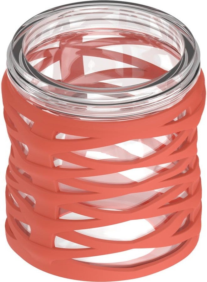 لايف فاكتوري زجاجة لايف فاكتوري سعة 16 أونصة بغطاء كلاسيكي حلزوني ذهبي برتقالي - Image 3