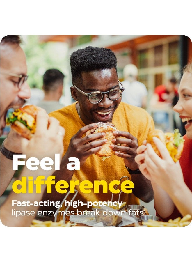 إنزيميديكا إنزايميديكا ليبو جولد، إنزيمات هضمية لهضم الدهون، تُخفف الغازات والانتفاخ بسرعة، 60 قرصًا - Image 4