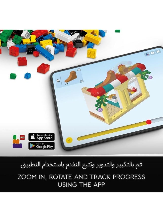 مجموعة ألعاب بناء LEGO® Technic™ NASCAR® Next Gen Chevrolet Camaro ZL1 42153 (672 قطعة)