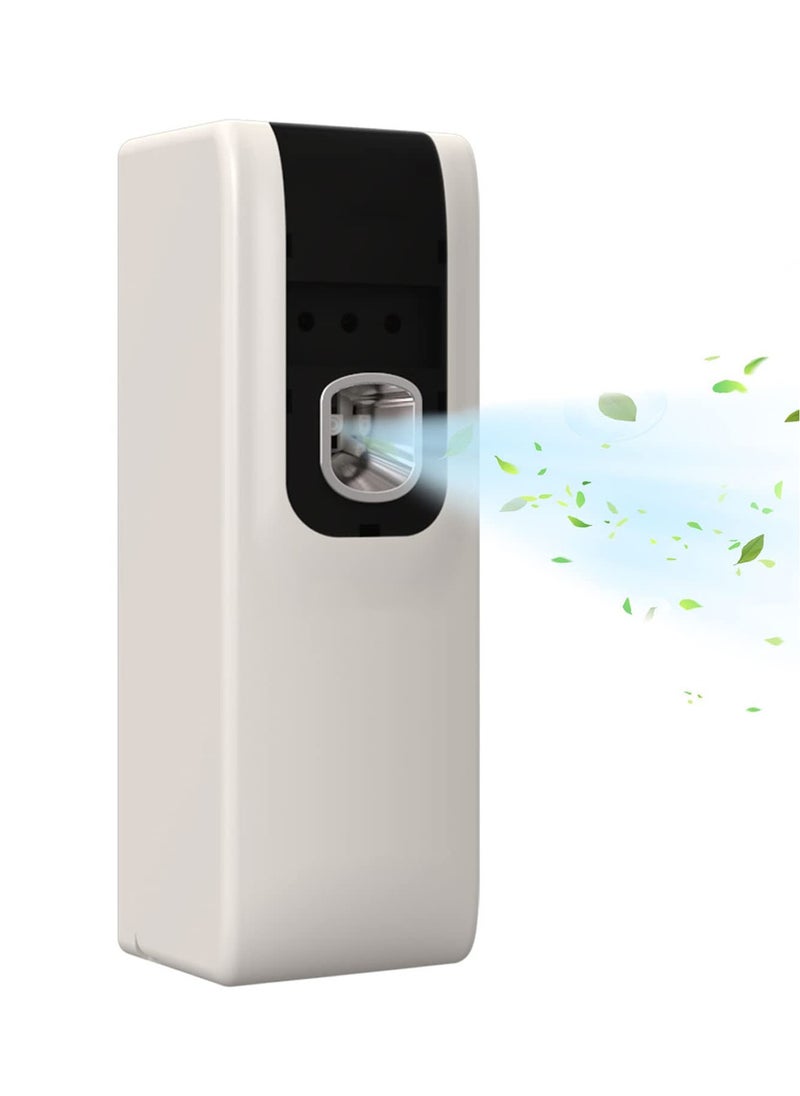 SYOSI - Automatic Air Freshener Spray Dispenser, Wall Mounted/Free Standing Auto Sensor Spray Dispenser for Bathroom Washroom Hotel Office (White) - Image 1