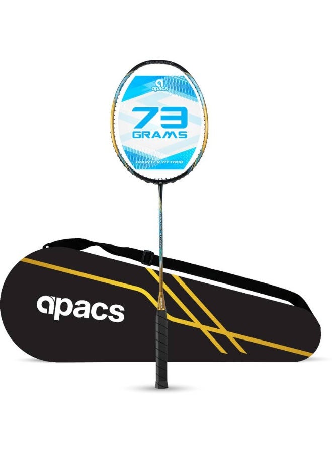 Apacs apacs Counter Attack Yellow Unstrung Badminton Racquet  (Pack of: 1, 73 g)  - Image 1