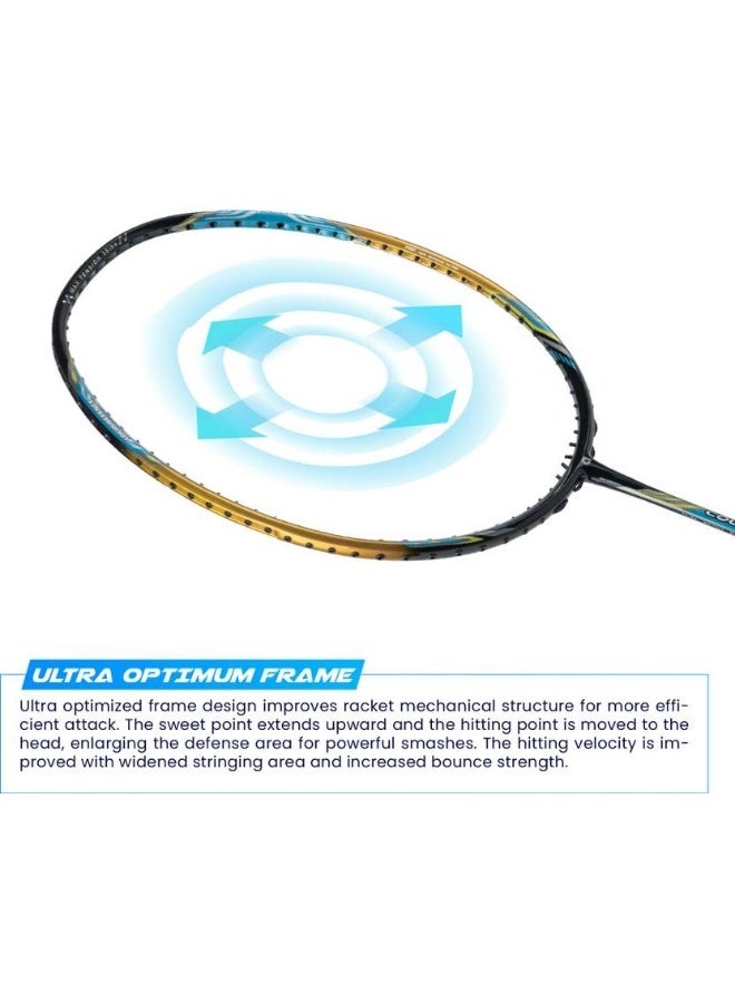 Apacs apacs Counter Attack Yellow Unstrung Badminton Racquet  (Pack of: 1, 73 g)  - Image 4