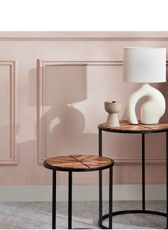 Swathe 2-Piece Nesting Table Set 40x50x40 cm