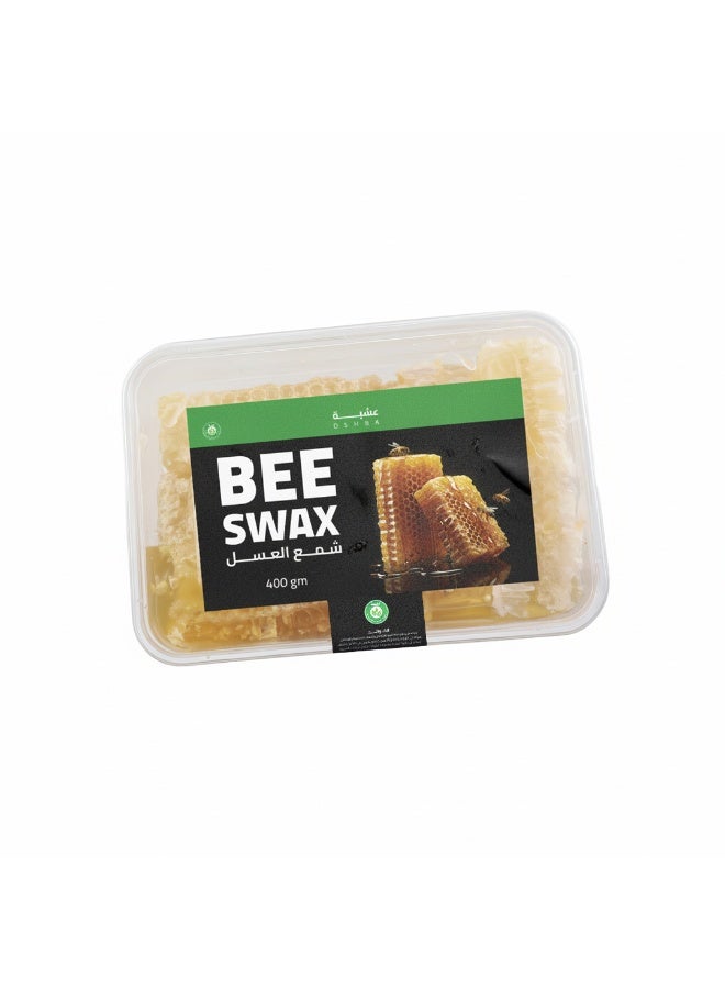 Oshba Natural Bee Wax - 400g - Pure Food Supplement for Immunity & Skin Radiance