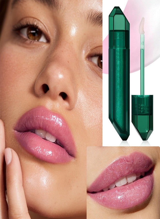 DLZZRS PH Adaptive Lip Oil, Color Change Lipstick - Glimmer Lip Gloss, Temperature Adjusting Glitter Lip Balm Pink Color-Changing Lip Oil, Long Lasting Moisturizing Lip Balm for Dry & Cracked Lips - Image 2