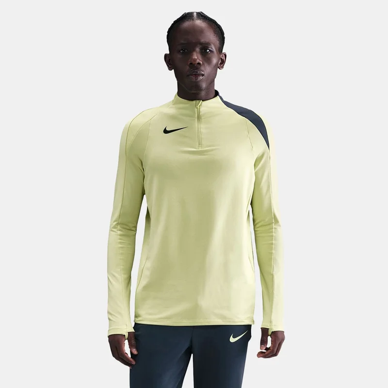 نايكي قميص كرة قدم رجالي سترايك توتال  بسحاب ربع