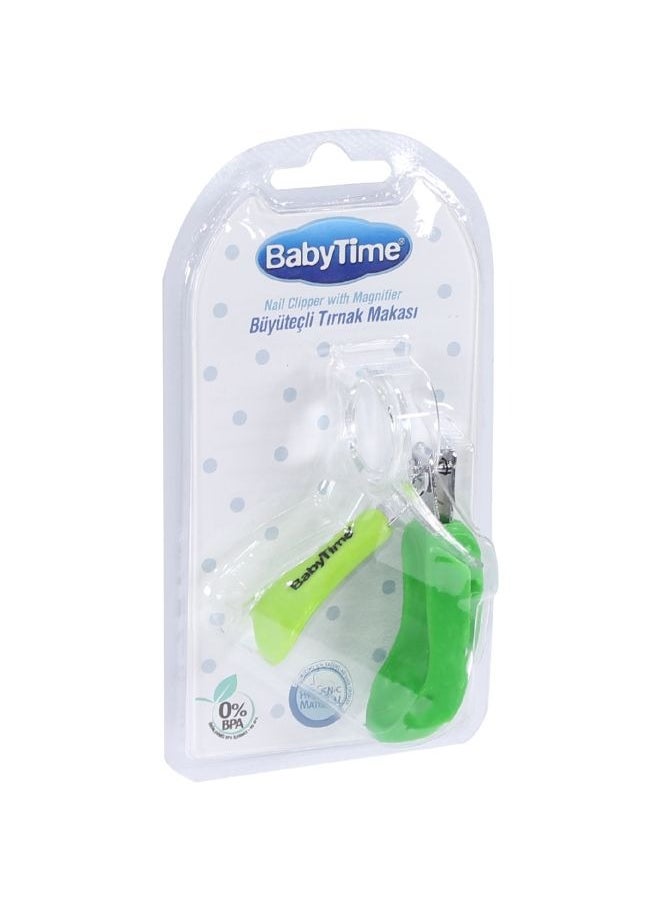Baby Time Baby Time Baby Nail Clipper With Magnifier 