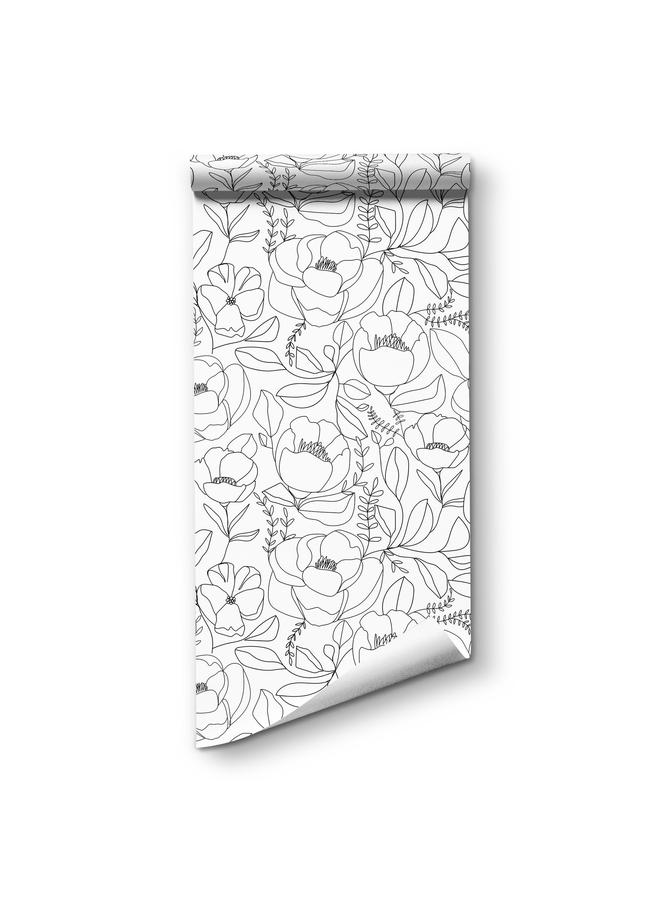 Bluejw Hot Sale Wallpaper Background Self-adhesive Touch Wallpaper Living Room Bedroom Wall Stickers Furniture Renovation Stickers - Image 1