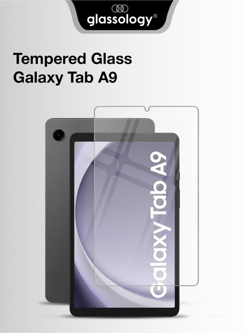 جلاسولوجي Samsung A9 Tempered Glass Screen Protector – 9H Hardness, Ultra Clear, Edge-to-Edge Fit - Image 1