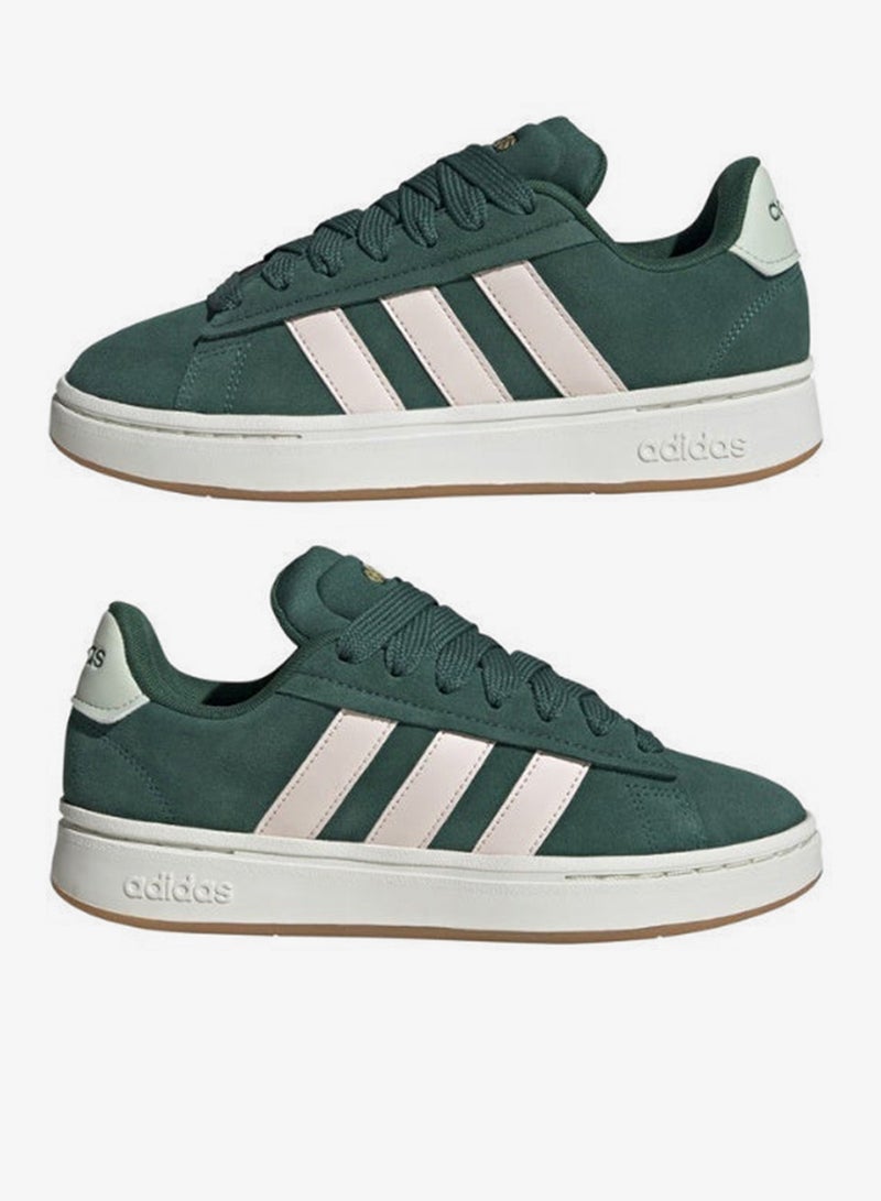 اديداس حذاء رياضي نسائي جراند كورت ألفا  دبليو أخضر - Image 4