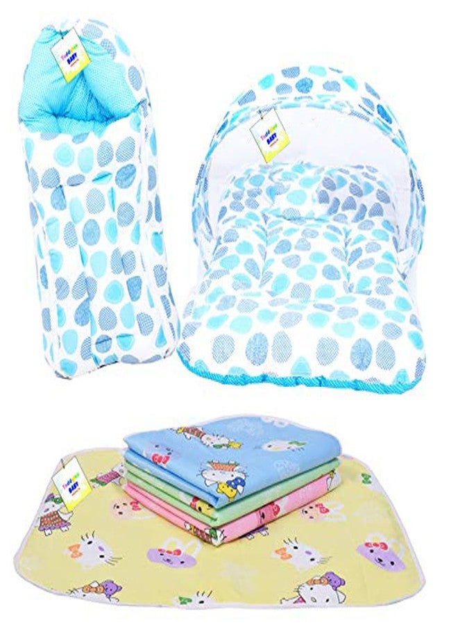 Toddylon Baby Gifts Set for New Born Unisex Clothing Gift Hamper 26 in 1 Products All Newborn Combo Hospital Kit | Clothes | Maternity Essentials | Infant Essential | Baby Shower (0-6 Months) (Blue) - Image 2