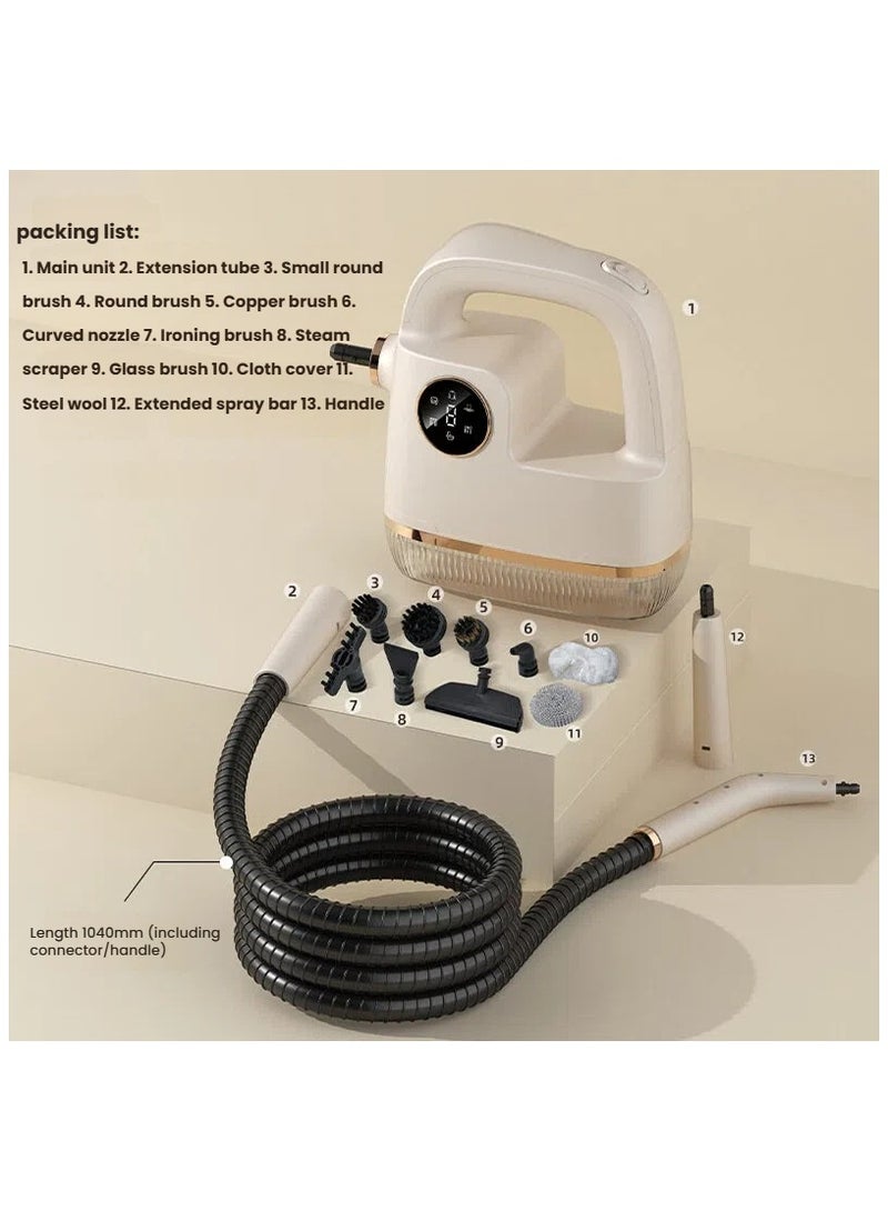 general High-power steam cleaner high-pressure high-temperature kitchen range hood sofa cleaning machine multifunctional cleaning machine UK plug - Image 4