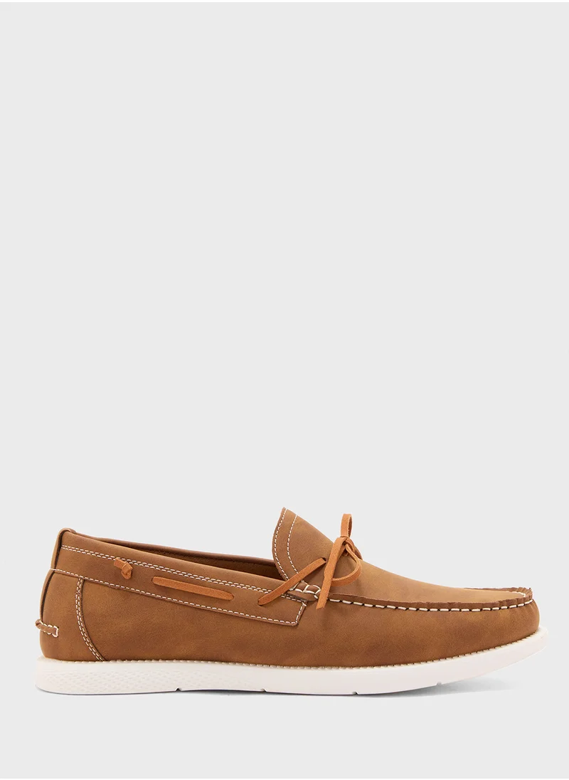 روبرت وود Suede Boat Shoes