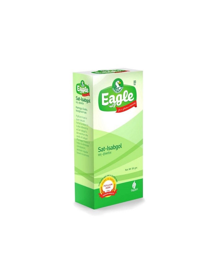 Eagle Psyllium Husk (Sat Isabgol), 50 gm. Natural Digestive Health Supplement | Relieves Constipation. - Image 1