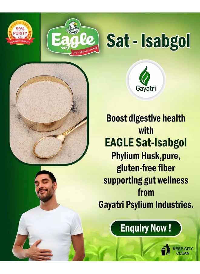 Eagle Psyllium Husk (Sat Isabgol), 50 gm. Natural Digestive Health Supplement | Relieves Constipation. - Image 3