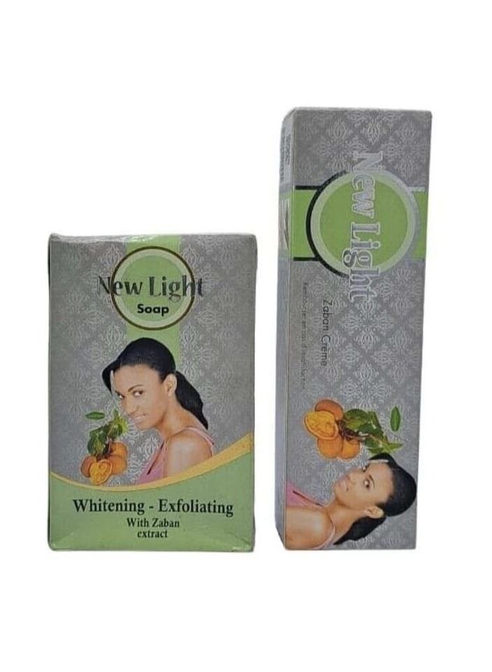 New Light Zban cream and soap set, quick action on the skin - Image 1