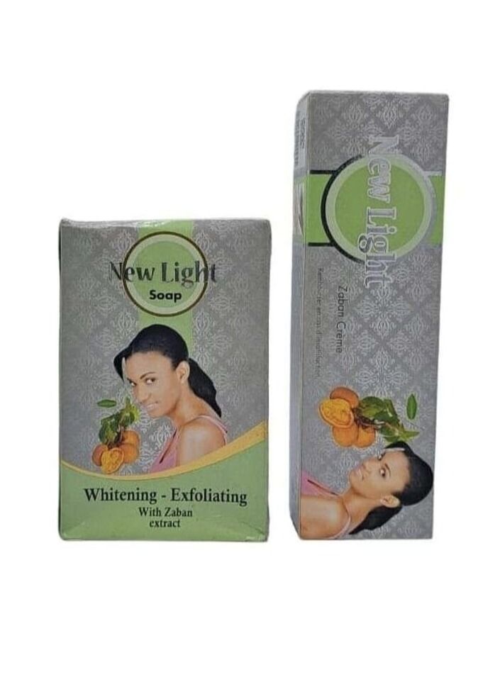 New Light Zban cream and soap set, quick action on the skin - Image 2