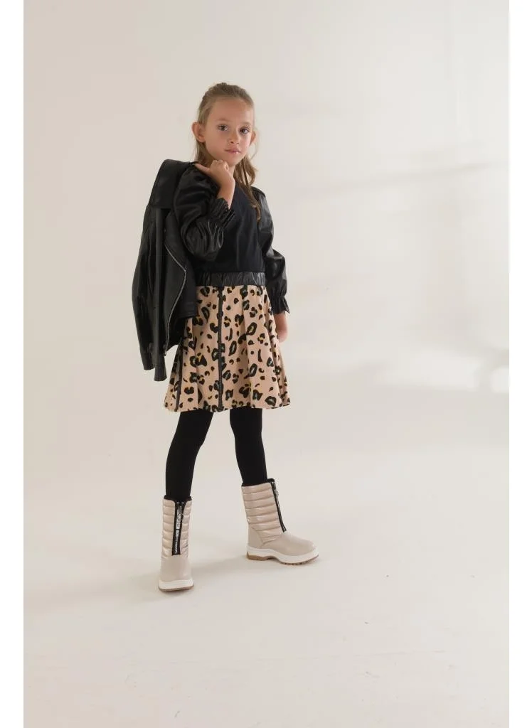Papuçcity Arzen 02670 Girls Thermal Snow Boots