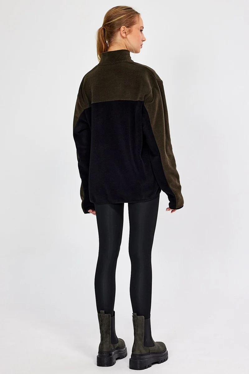Alexander Gardi Half Zip Oversize Fleece (E21-81100)