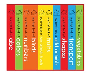 مكتبتي الأولى مجموعة من 10 كتب لوحية للأطفال - view 3
