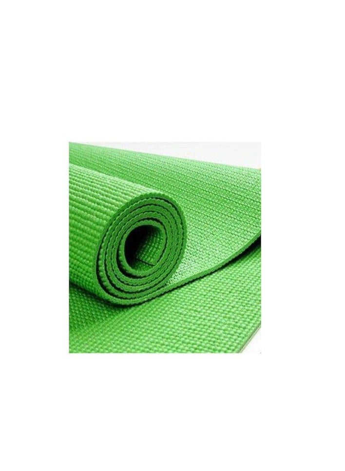 Generic Yoga mat, green, 4 mm  - Image 1