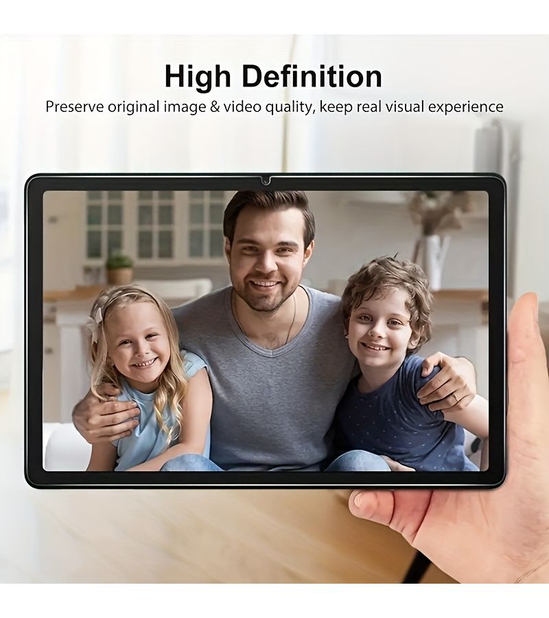 2 عبوات حماية شاشة من الزجاج المقوى لجهاز Galaxy Tab A9 Plus مقاس 8.7 و11 بوصة عالية الدقة - Image 2