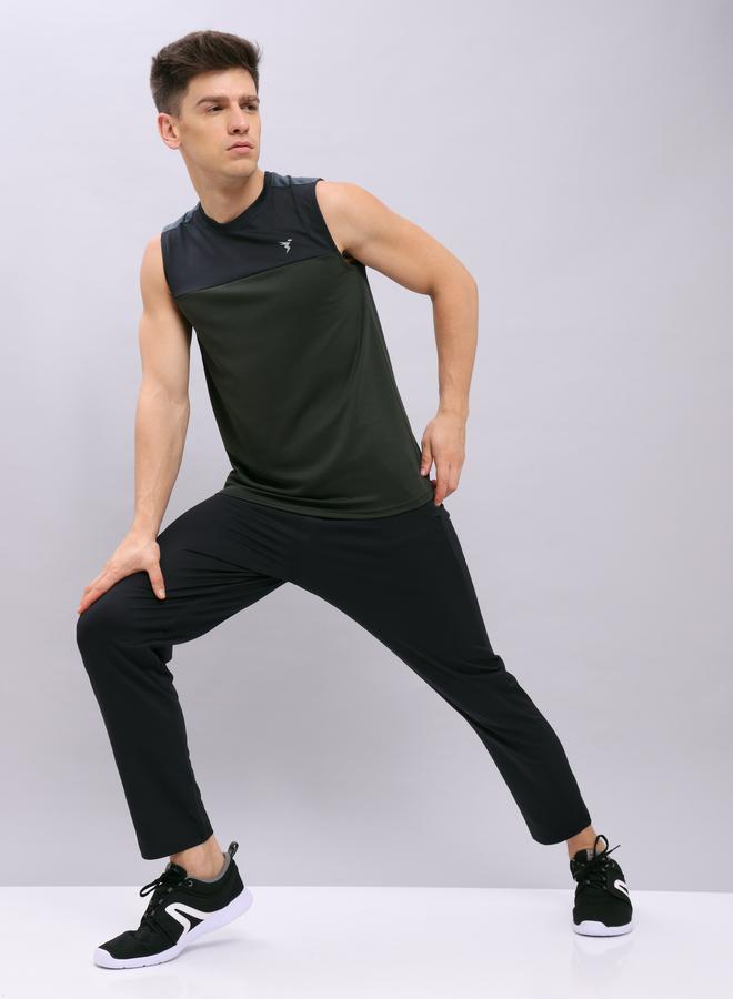 Technosport Solid 4-Way Stretch Trackpants - Image 1