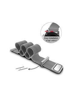 Dado Milanese Magnetic Replacement Band Compatible with SoundPEATS Smart Watch 1, 20 mm mesh type stainless steel band  - Image 4