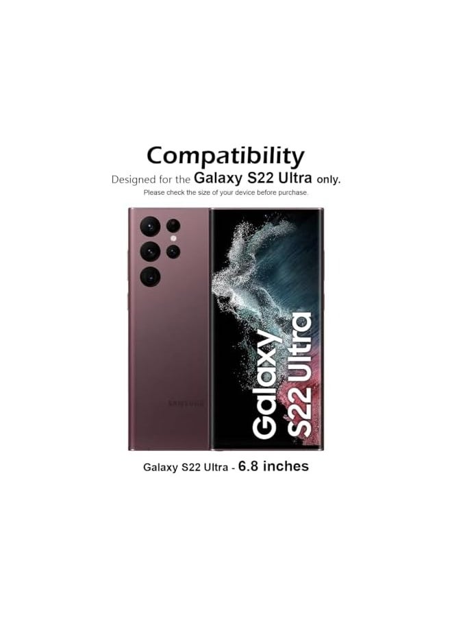 PROMASS - Shield Privacy Screen Protector For Galaxy S22 Ultra 9H Hardness Anit Spy Tempered Glass Film [100% Privacy Protection], Bubble Free Easy Installation, Full Coverage And Anti Scratch - Image 1