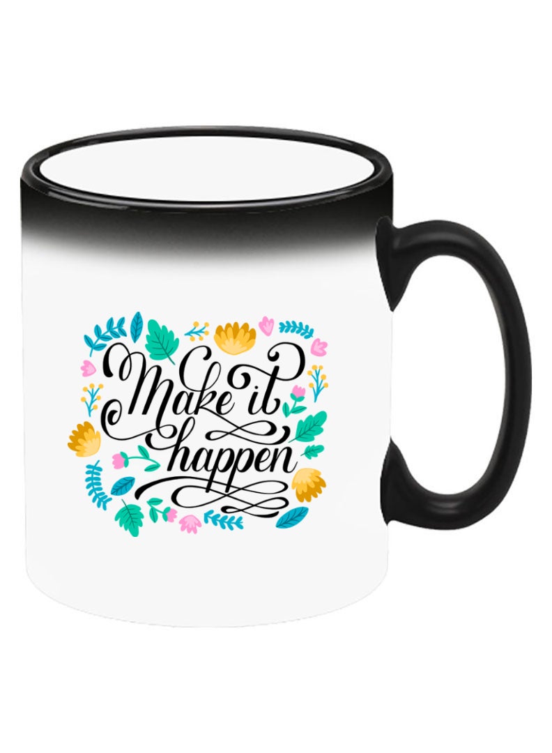 Theodor Color Changing Heat Sensitive Ceramic Mug, Image Revealed When HOT Liquid is Added! make it Happen - Image 2