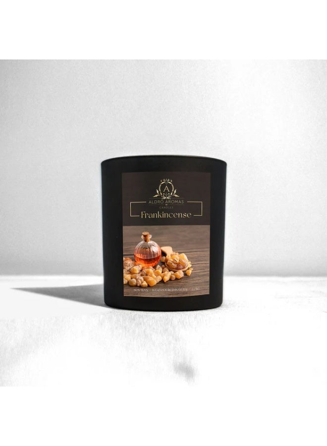 Scented Candel in Jar Long Lasting, Fragrance- Frankincense 225 Grams