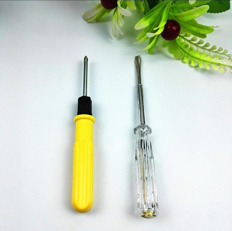 DCELLA DCELLA Multipurpose Hand Tools Tools for Home Use Machinery Use Tools Repair Tools Set of 01 Hammer 01 Screw Driver 01 Electrical Tester 01 Cutter 01 Measuring Scale and 01 Electrical Tape  - Image 3