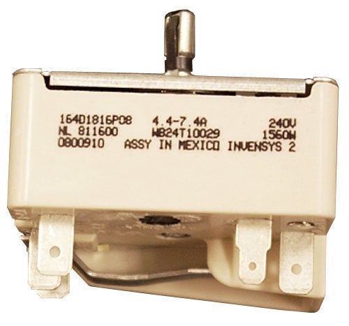 Endurance Pro 6 Inch WB24T10029 Electric Range Infinite Switch Replacement for GE PS236754 AP2024076 - Image 2