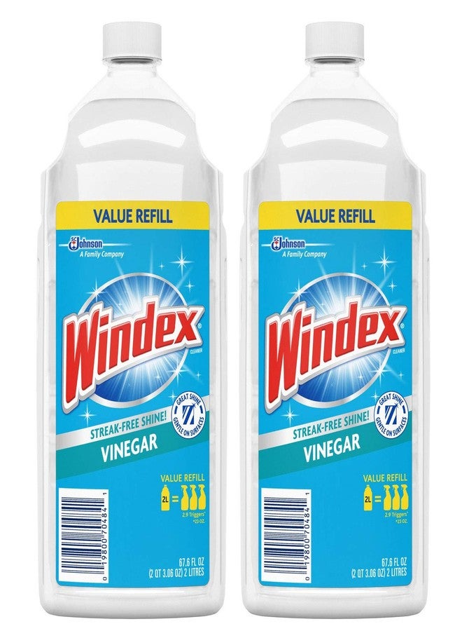 WINDEX Vinegar Multi-Surface Cleaner Refill, 2 L (2) - Image 1